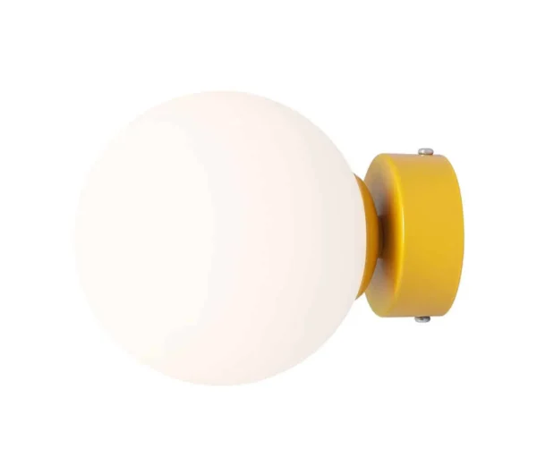 Kinkiet nowoczesny kula BALL MUSTARD S 1076C14_S  - Aldex