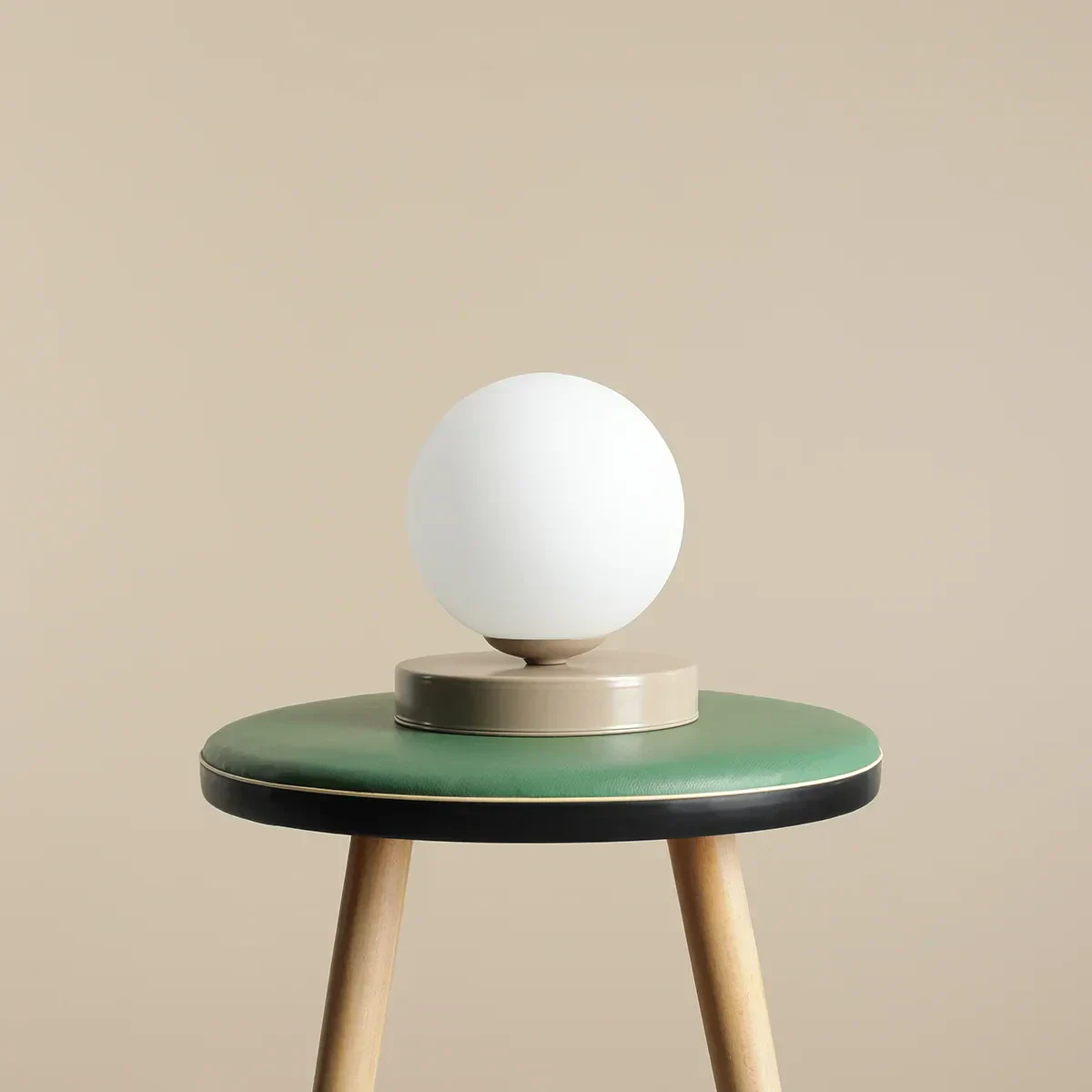 Lampka stołowa kula BALL BEIGE S 1076B17_S - Aldex - obrazek 2