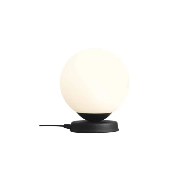 Lampa biurkowa BALL BLACK M 1076B1_M elegancka - Aldex