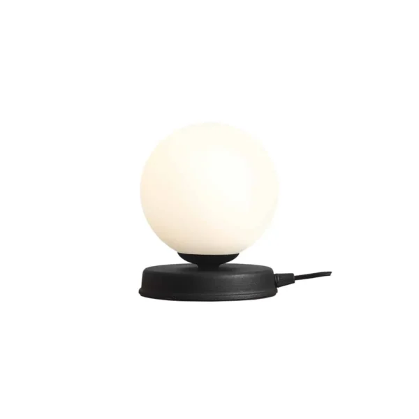 Lampa biurkowa BALL BLACK S 1076B1_S elegancka - Aldex