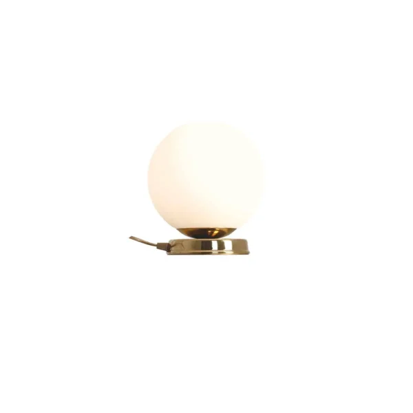 Lampa biurkowa BALL GOLD M 1076B30_M elegancka - Aldex