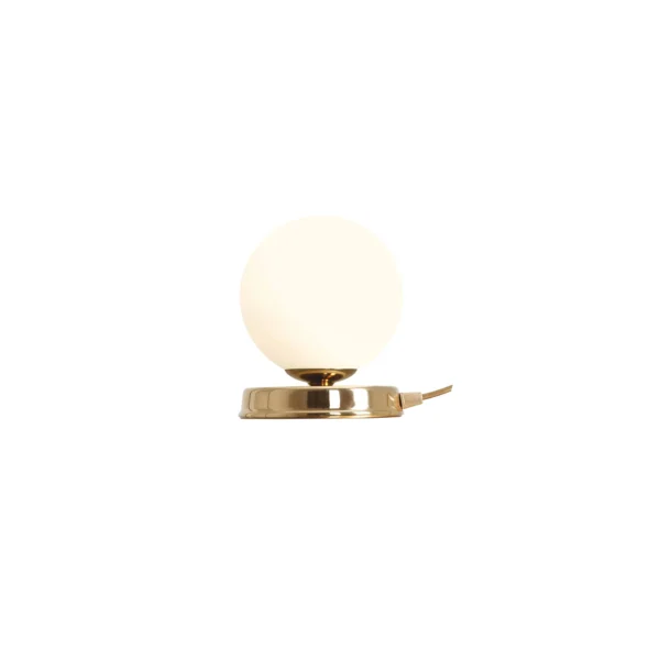 Lampa biurkowa BALL GOLD S 1076B30_S elegancka - Aldex