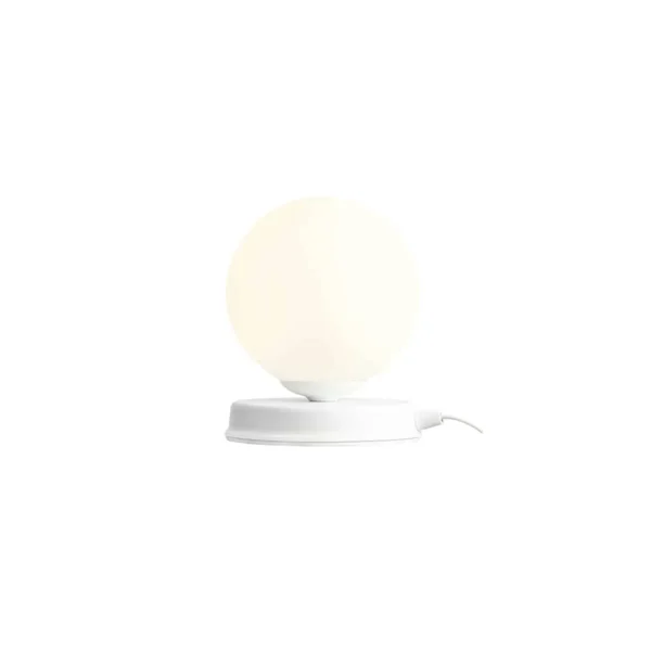 Lampa biurkowa BALL WHITE S 1076B_S elegancka - Aldex