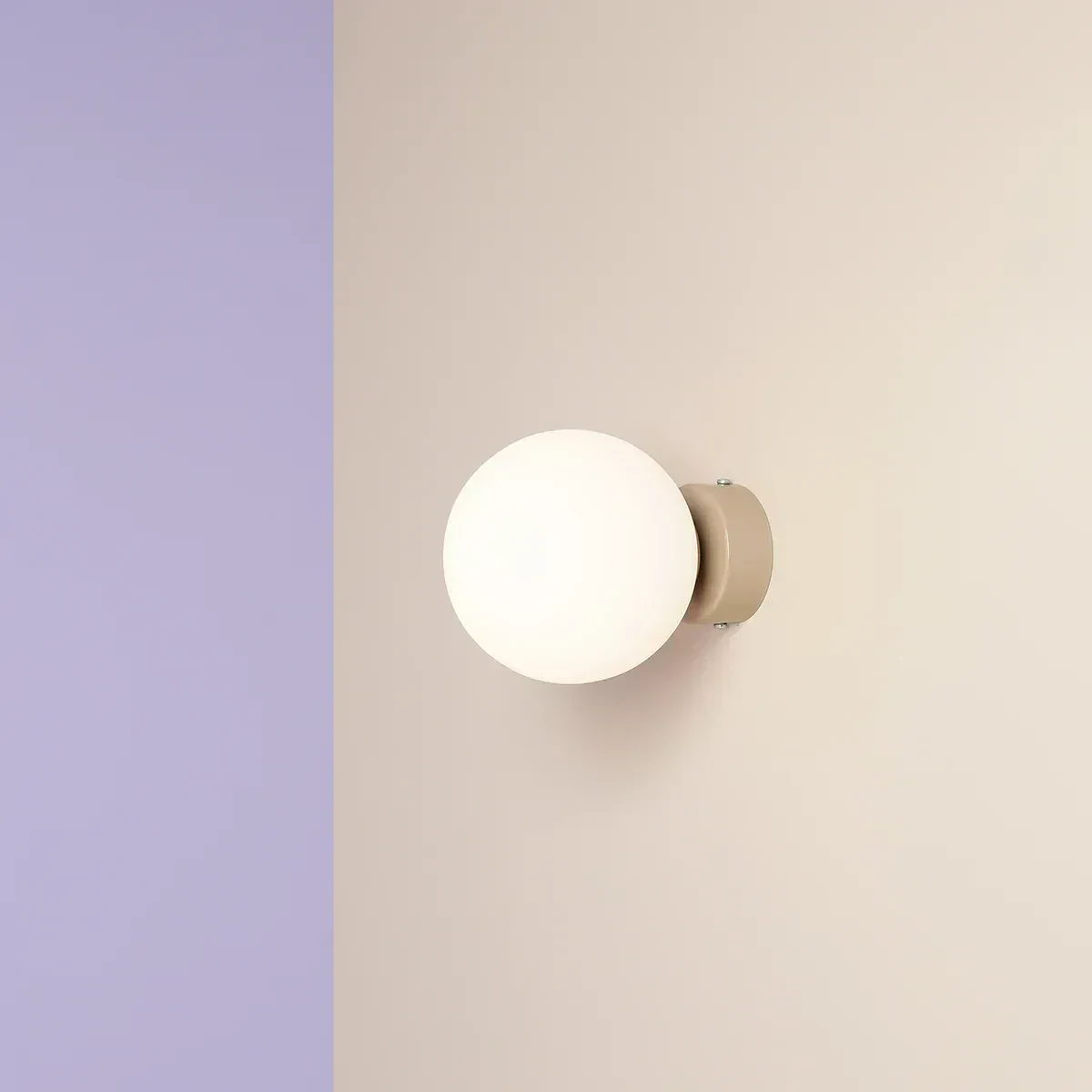 Kinkiet nowoczesny kula BALL BEIGE S 1076C17_S - Aldex - obrazek 2