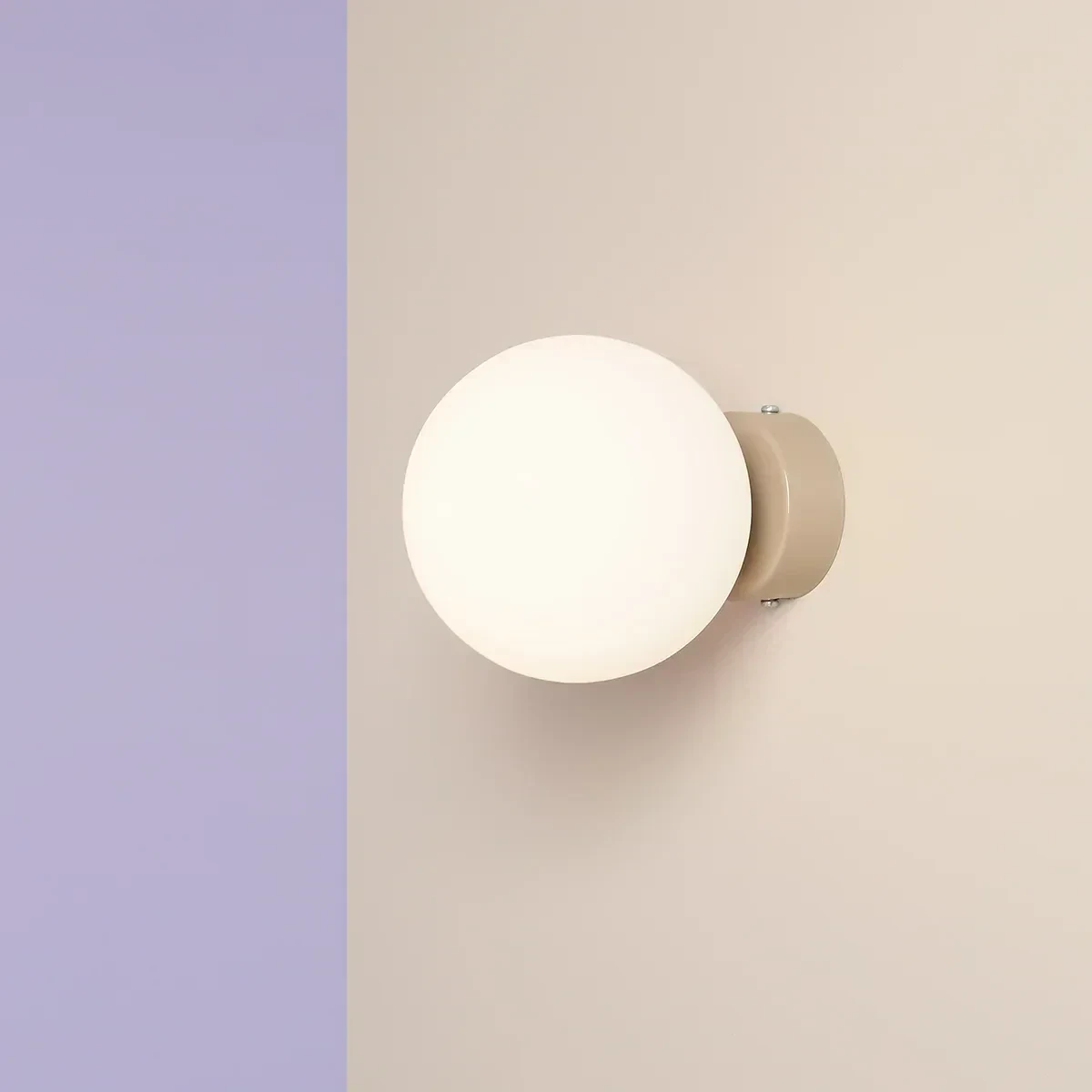 Kinkiet nowoczesny kula BALL BEIGE S 1076C17_S - Aldex - obrazek 3