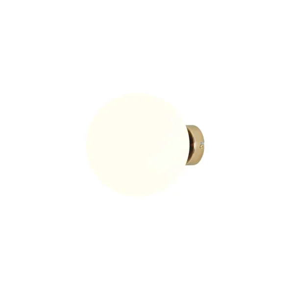 Kinkiet nowoczesny BALL GOLD M 1076C30_M elegancki - Aldex