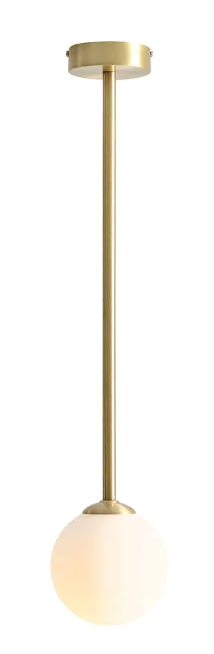 Plafon nowoczesny PINNE MEDIUM BRASS 1080PL_G40_M - Aldex