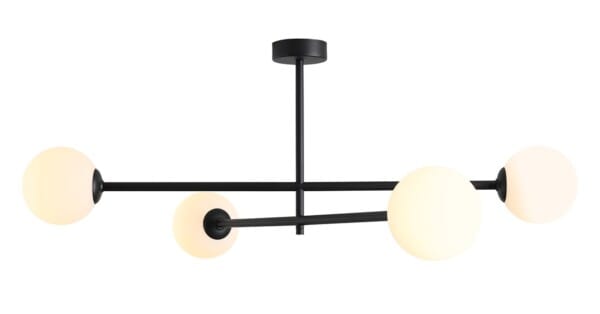 Plafon PINNE 4 BLACK 1080PL_L1 - Aldex