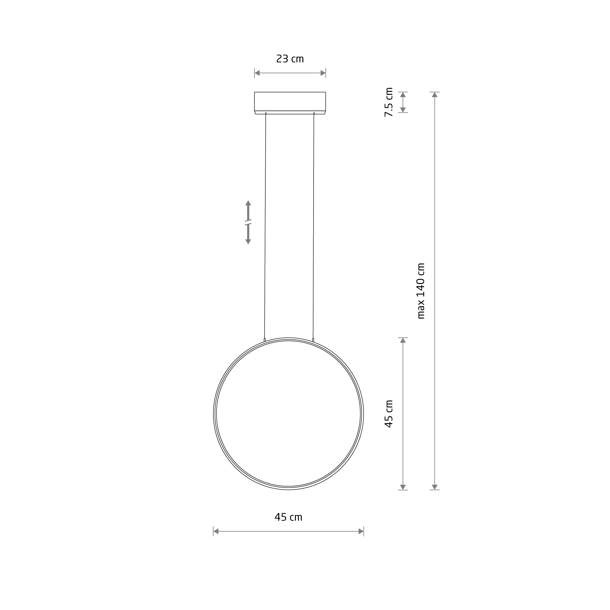 Lampa wisząca CIRCOLO LED S 3000K 10810 - Nowodvorski Lighting - obrazek 9