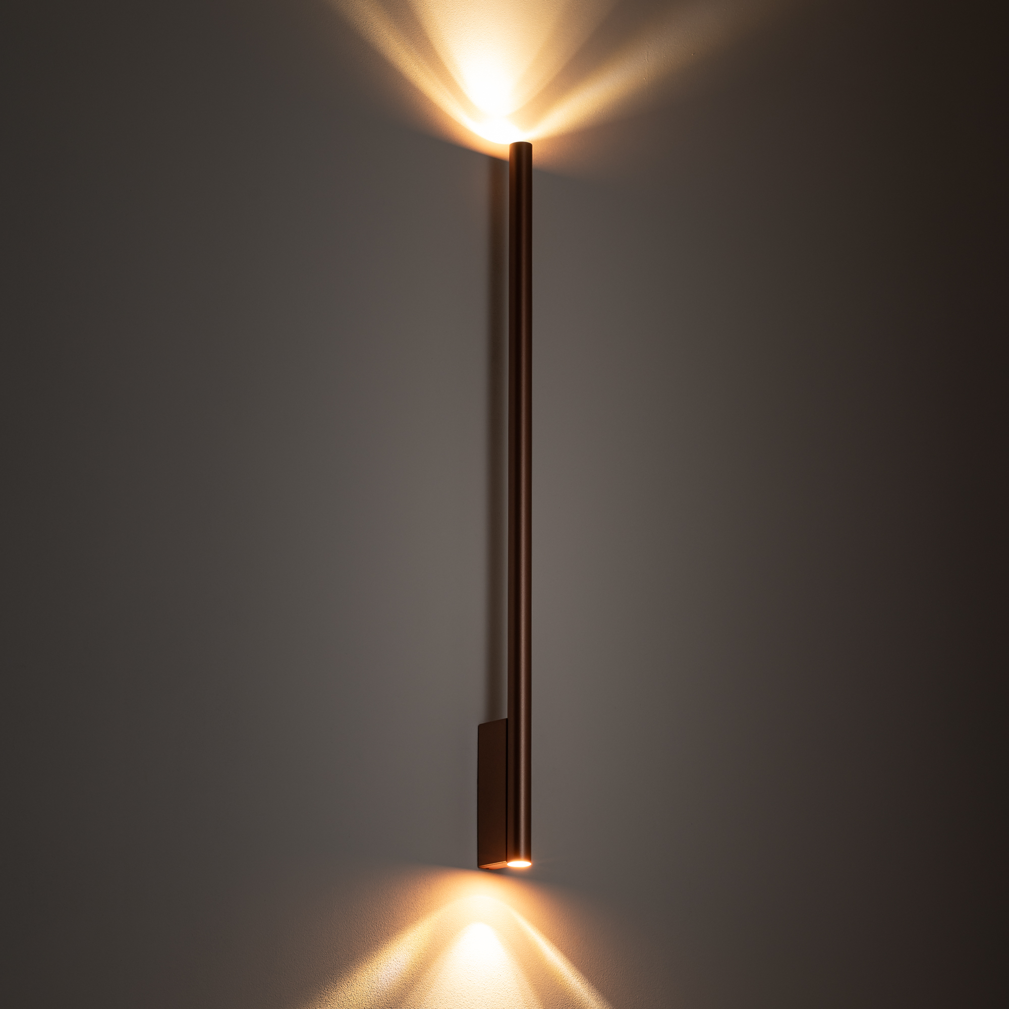 Lampa ścienna kinkiet LASER WALL XL Satynowa miedź 10831 - Nowodvorski Lighting - obrazek 2