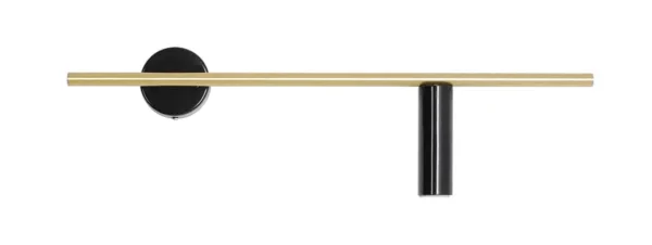 Kinkiet nowoczesny TREVO BLACK BRASS (prawy) 1083C40_2 - Aldex