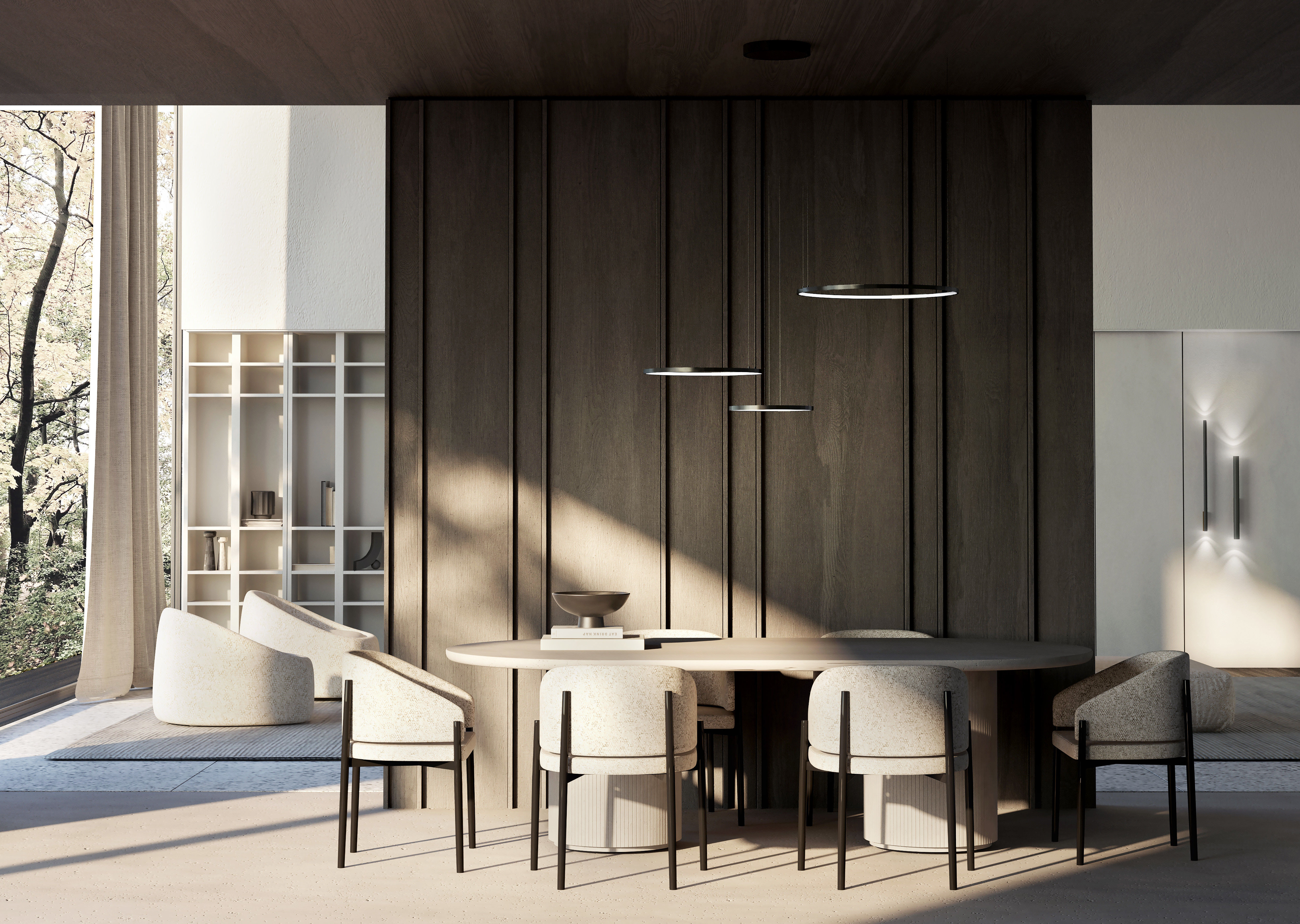 Lampa wisząca CIRCOLO LED 4000K 60/45/30 4000K 10867 - Nowodvorski Lighting - obrazek 4
