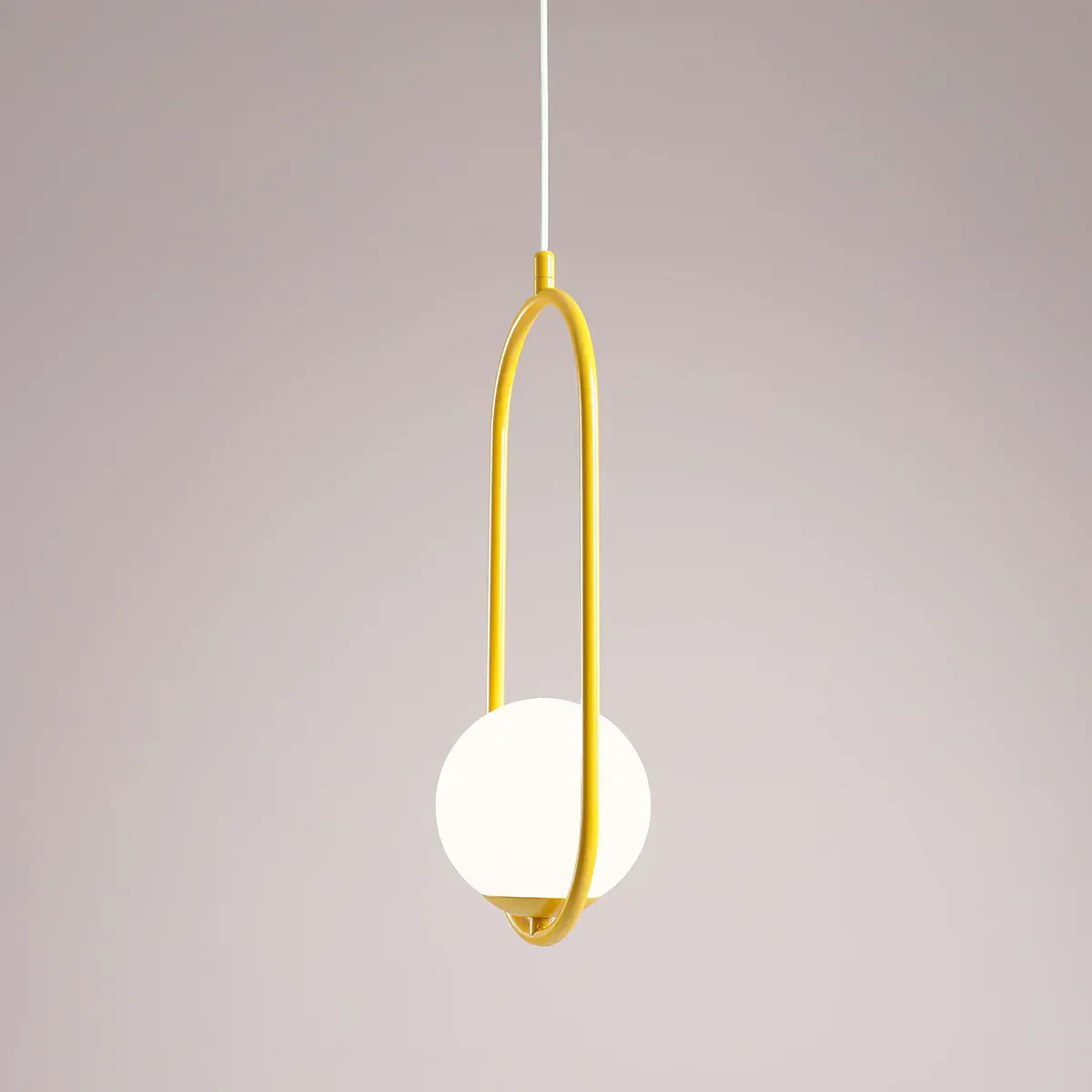 Lampa wisząca designerska RIVA MUSTARD 1086G14 - Aldex - obrazek 2