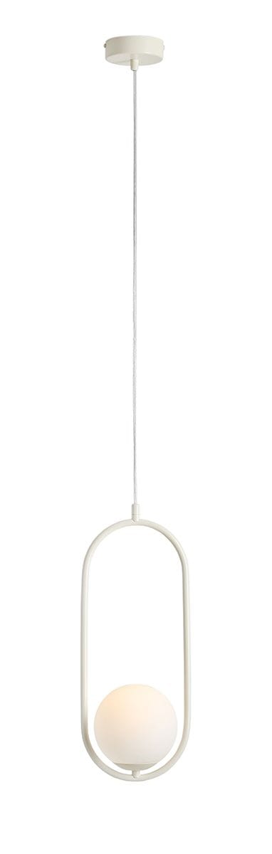 Lampa wisząca minimalistyczna RIVA CREAM 1086G9 - Aldex