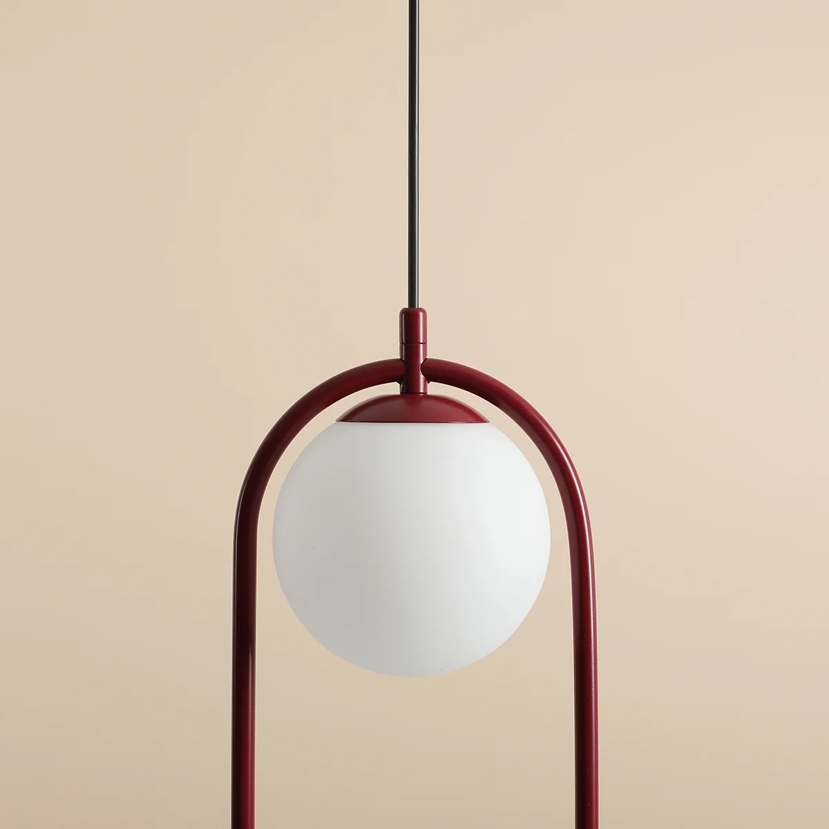 Lampa wisząca designerska RIVA 2 RED WINE 1086H15 - Aldex - obrazek 3