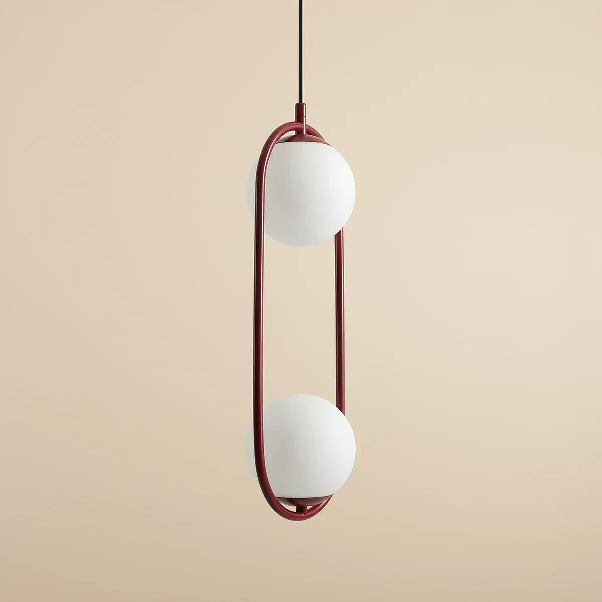Lampa wisząca designerska RIVA 2 RED WINE 1086H15 - Aldex - obrazek 4