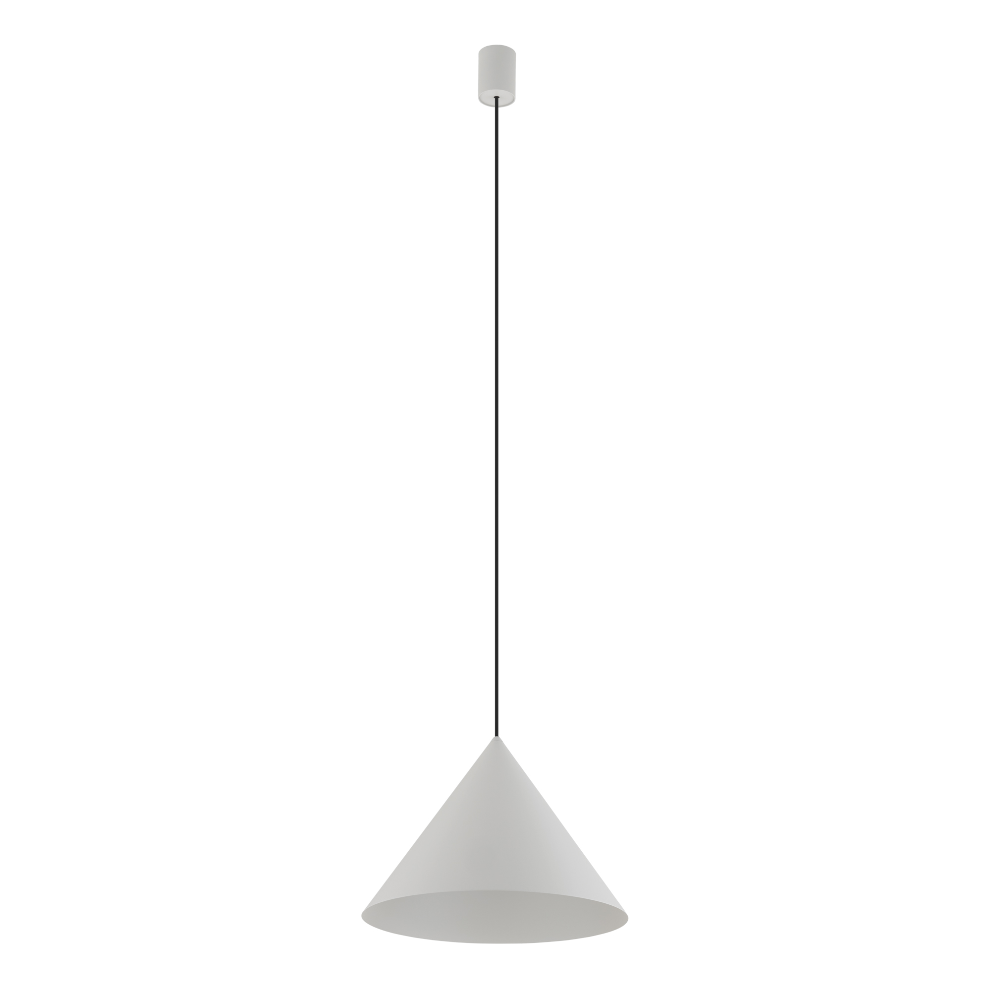 Lampa wisząca ZENITH M SILK GRAY 10878 - Nowodvorski Lighting