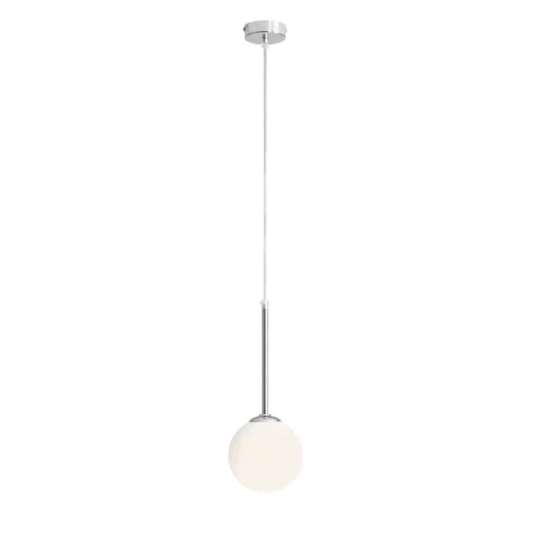 Lampa wisząca nowoczesna kula chrom BOSSO MINI 14 CHROME 1087XXS4 - Aldex