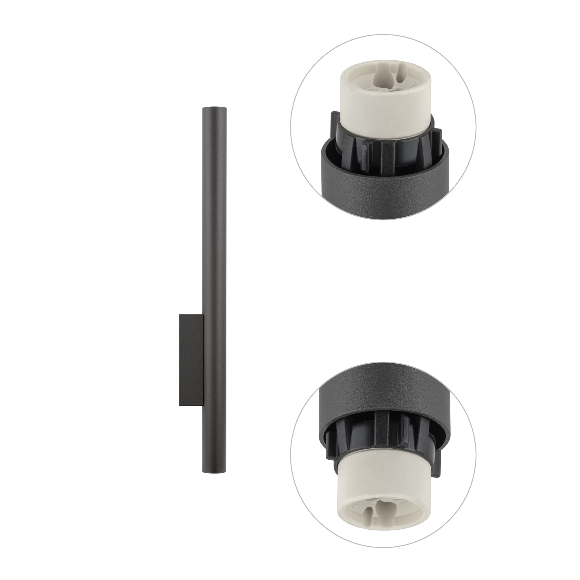 Kinkiet FOURTY WALL XL UMBRA GRAY 10893 - Nowodvorski Lighting - obrazek 5