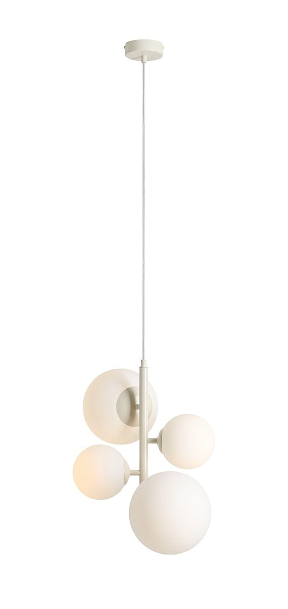 Lampa wisząca nowoczesna BLOOM 4 CREAM 1091L9 - Aldex