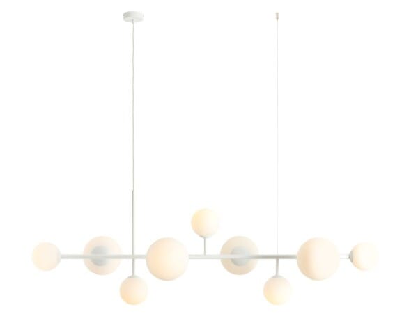 LAMPA WISZĄCA DIONE 9 WHITE1092N - Aldex
