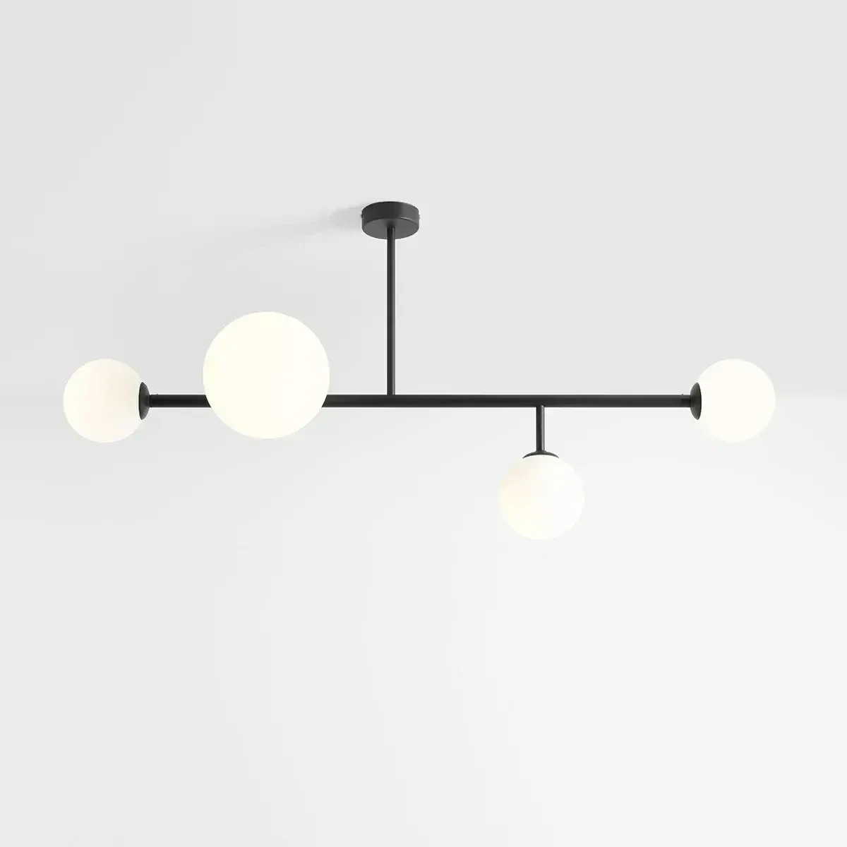 Lampa sufitowa nowoczesna DIONE 4 BLACK 1092PL_L1 - Aldex - obrazek 2