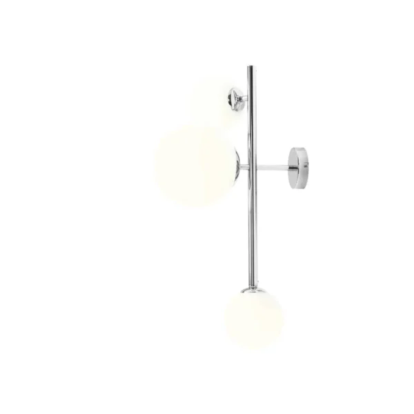 Kinkiet nowoczesny w kolorze chrom DIONE 3 CHROME 1092Y4 - Aldex