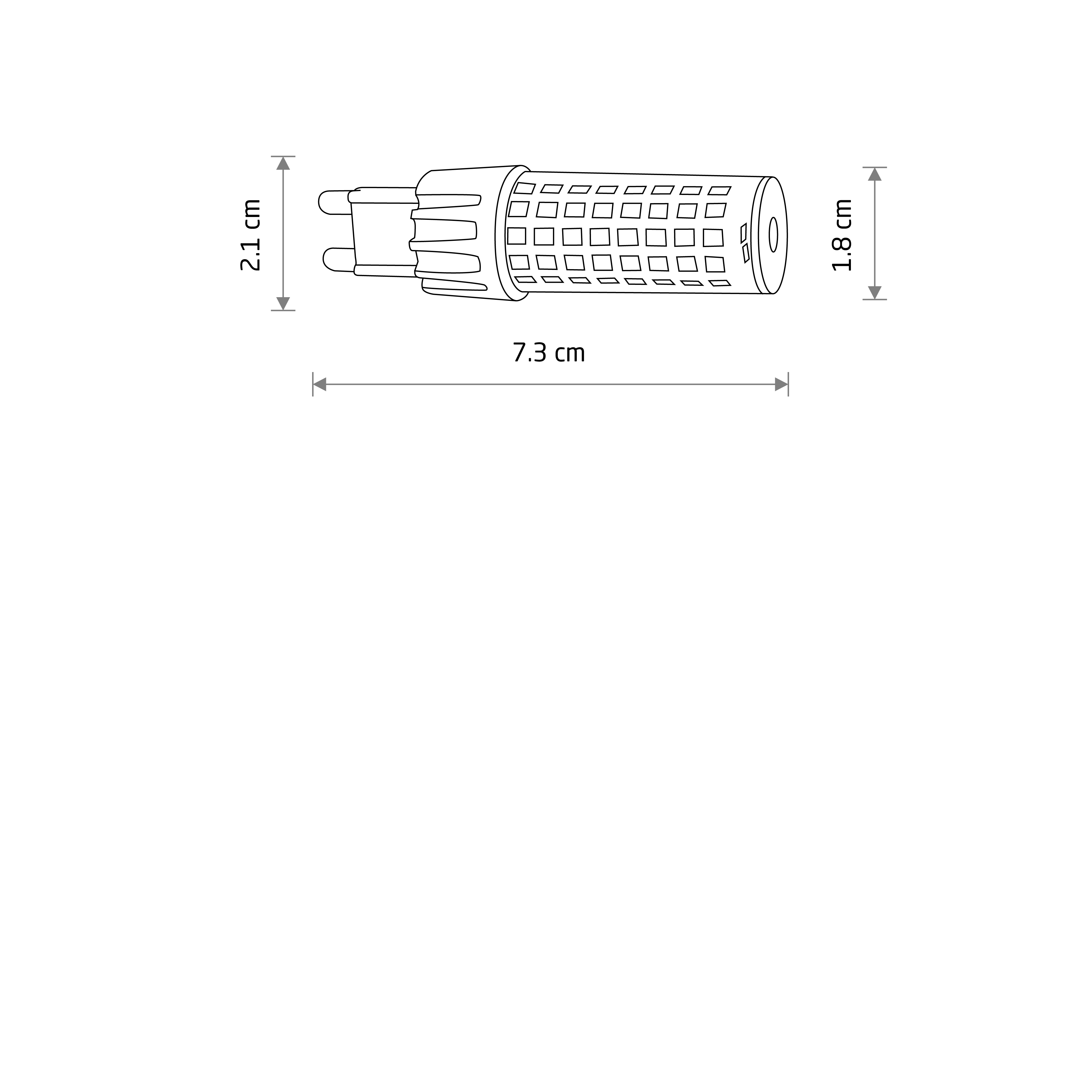 Żarówka BULB G9 LED 7W 4000K 10933 - Nowodvorski Lighting - obrazek 2
