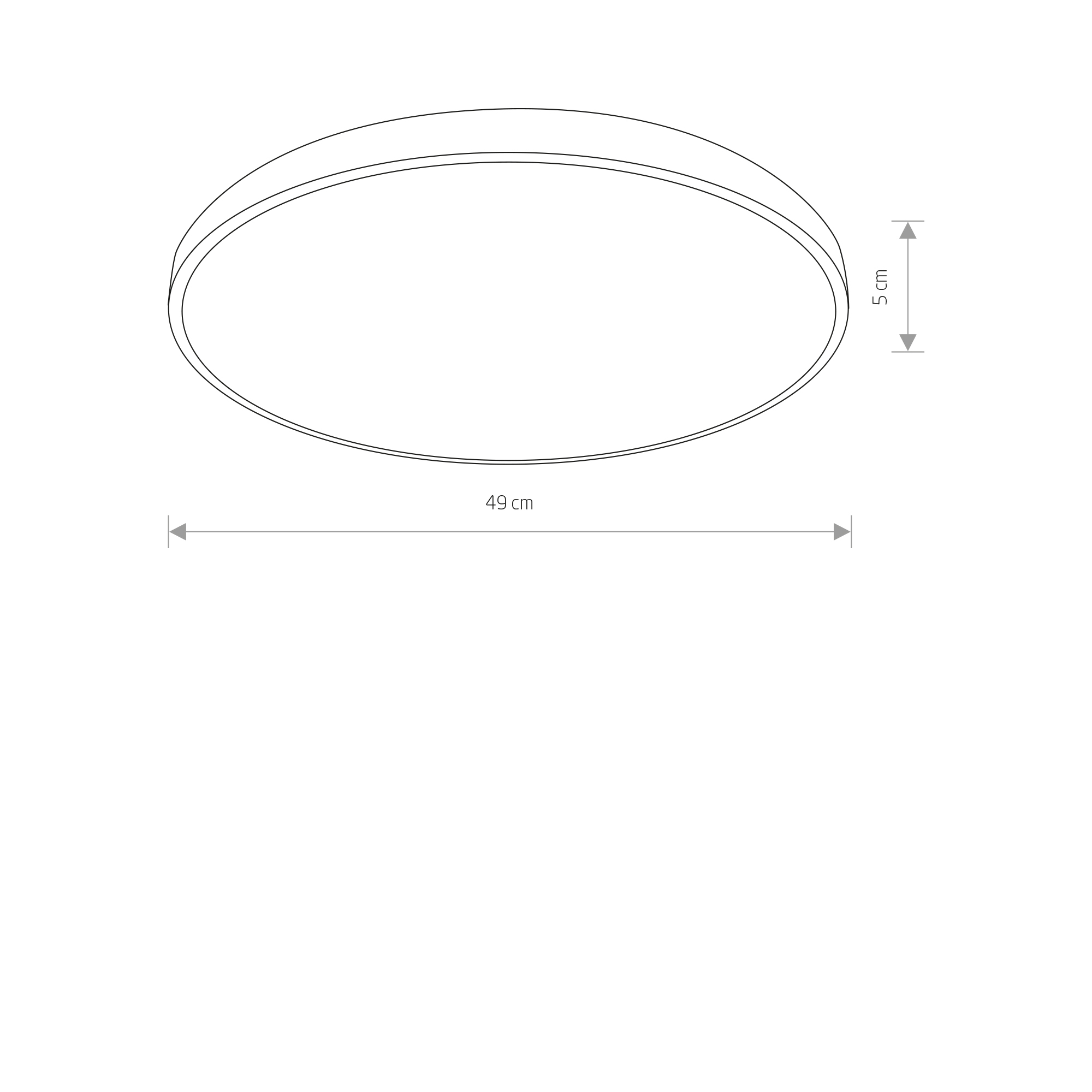 Plafon AGNES ROUND LED PRO WHITE 32W 4000K IP44 10980 - Nowodvorski Lighting - obrazek 6
