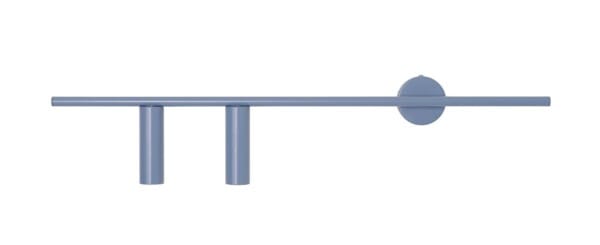 Kinkiet nowoczesny TREVO 2 DUSTY BLUE (lewy) 1104D16 - Aldex