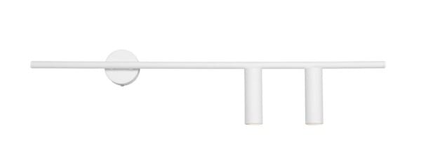 Kinkiet minimalistyczny TREVO 2 ALL WHITE (right) 1104D_2 - Aldex
