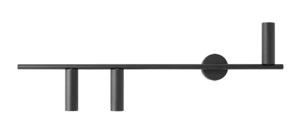 Kinkiet minimalistyczny TREVO 3 ALL BLACK (lewy) 1104Y1 - Aldex