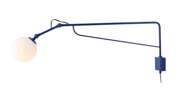 Kinkiet SOHO GLASS DUŻY COBALT 1105C25_D - Aldex