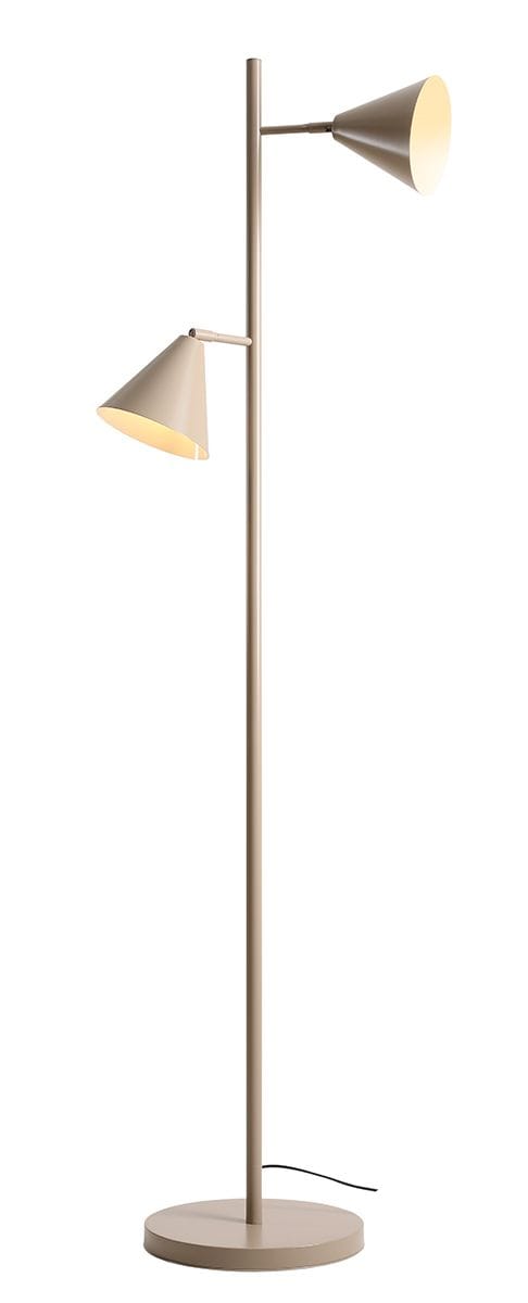 LAMPA STOJĄCA FORM 2 BEIGE 1108A17_2 - Aldex