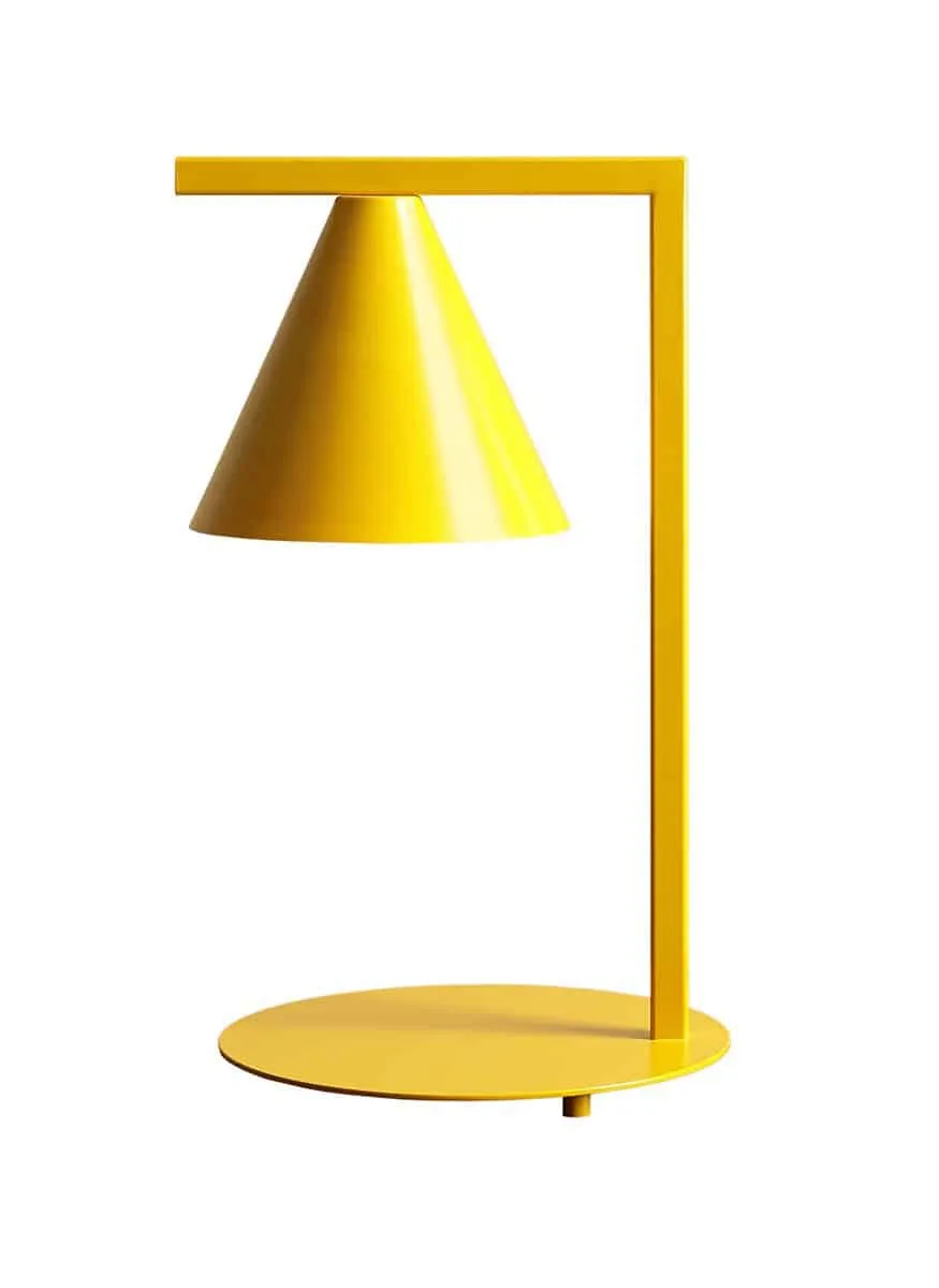 Lampka biurkowa unikatowa FORM MUSTARD 1108B14 - Aldex