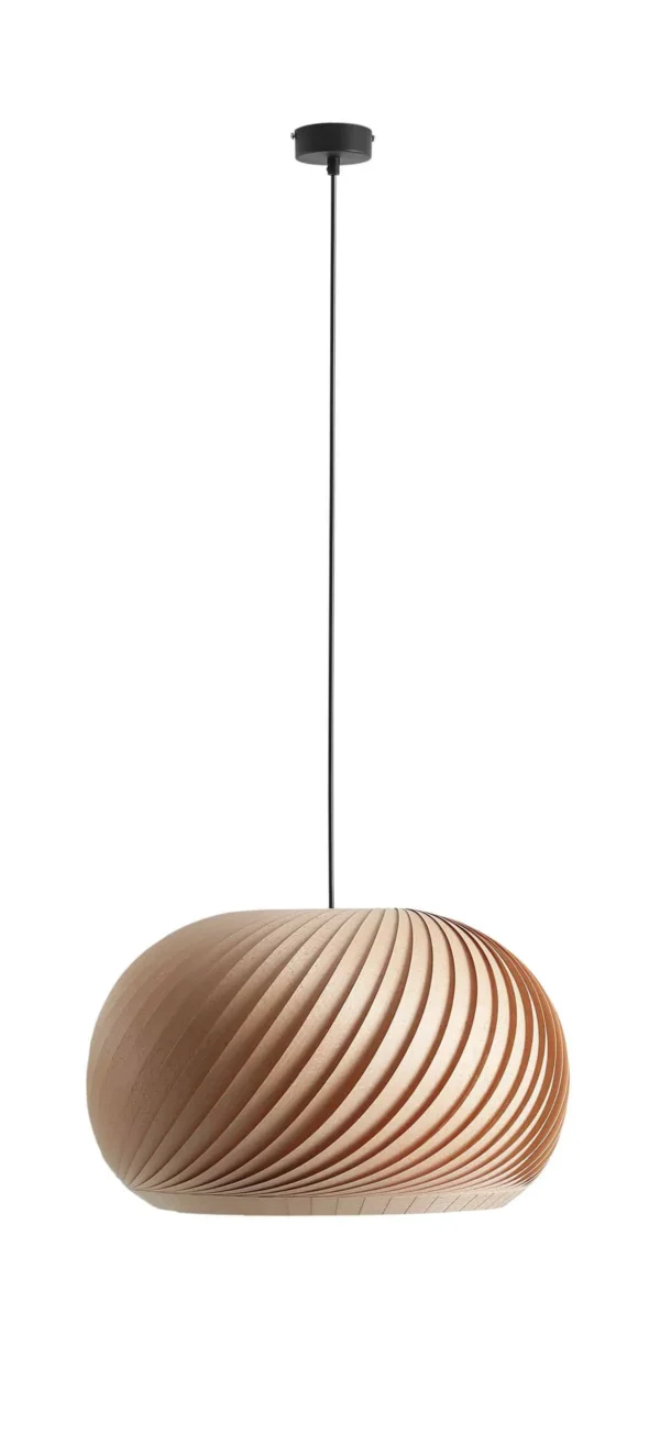 Lampa wisząca ECO drewniana NATURE DARK L 1110G_L - Aldex
