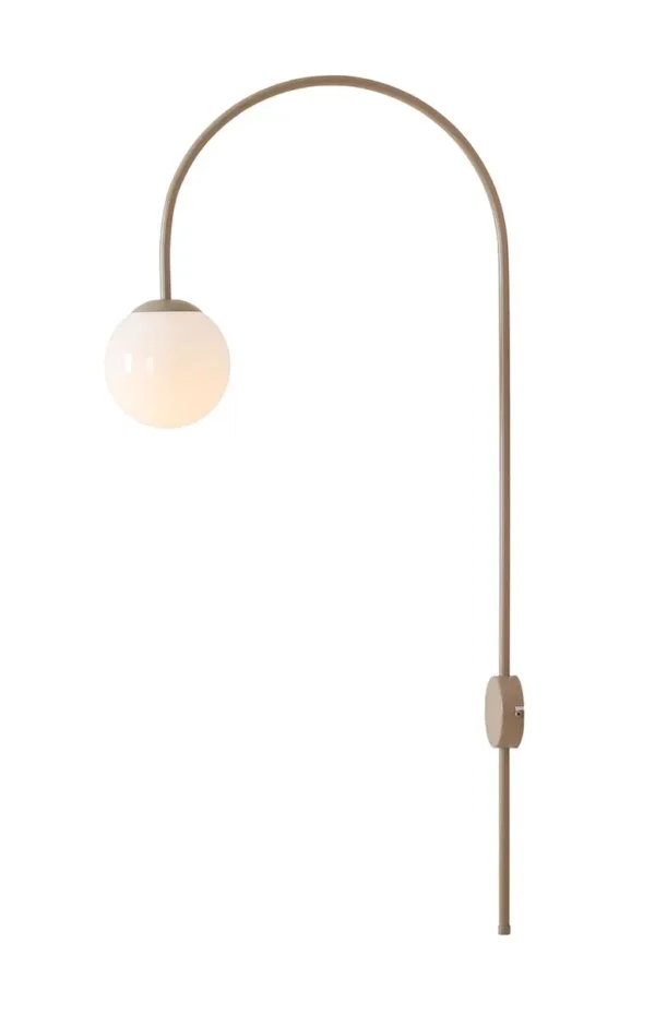Lampa ścienna nowoczesna UNA BEIGE 1116C17 - Aldex