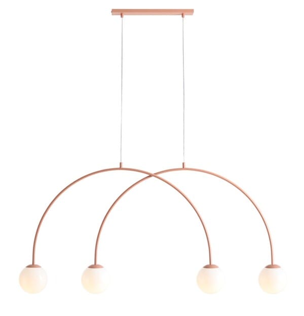 LAMPA WISZĄCA UNA 4 CORAL S1116L11_S - Aldex