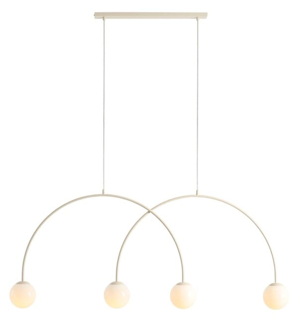 Lampa wisząca UNA 4 CREAM L 1116L9_L - Aldex