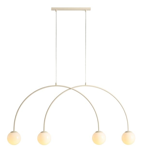 Lampa wisząca UNA 4 CREAM S 1116L9_S - Aldex