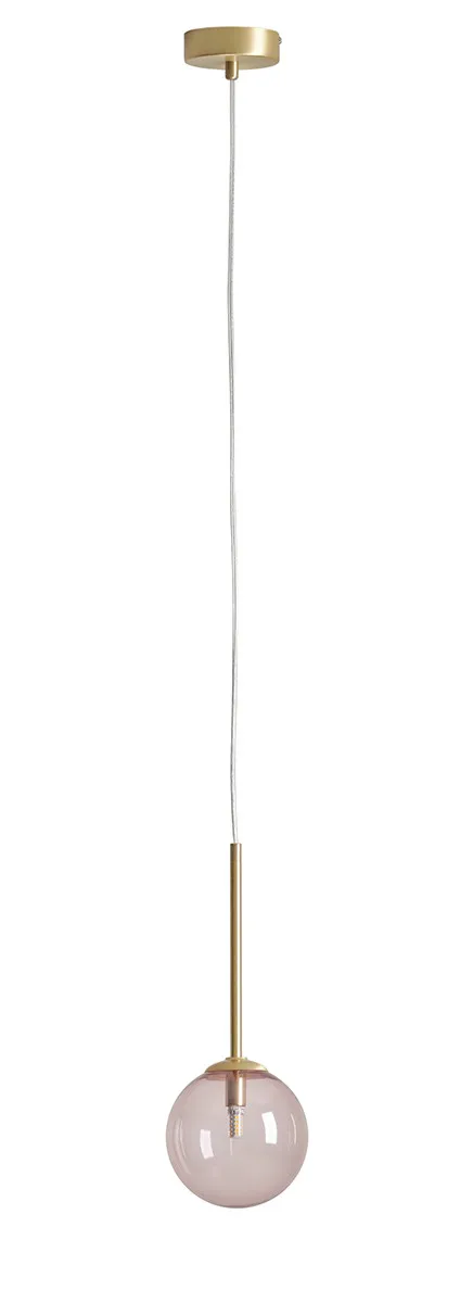 Lampa wisząca BOSSO MINI 14 MULTICOLOUR (DUSTY ROSE) 1119XXS40_BR - Aldex