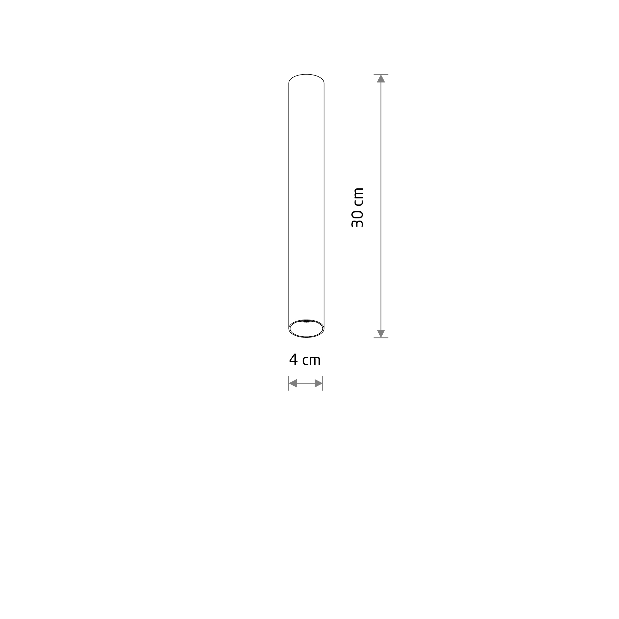 Klosz CAMELEON FOURTY UMBRA GRAY M 11223 - Nowodvorski Lighting - obrazek 2