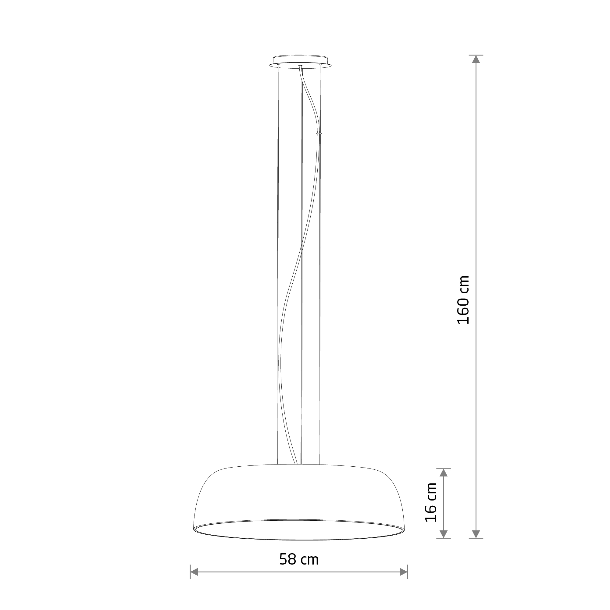 Lampa wisząca SATELLITE M czarna 11230 - Nowodvorski Lighting - obrazek 8