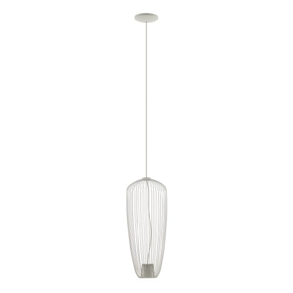 Lampa wisząca PUMPKIN S SILK GRAY 11242 - Nowodvorski Lighting