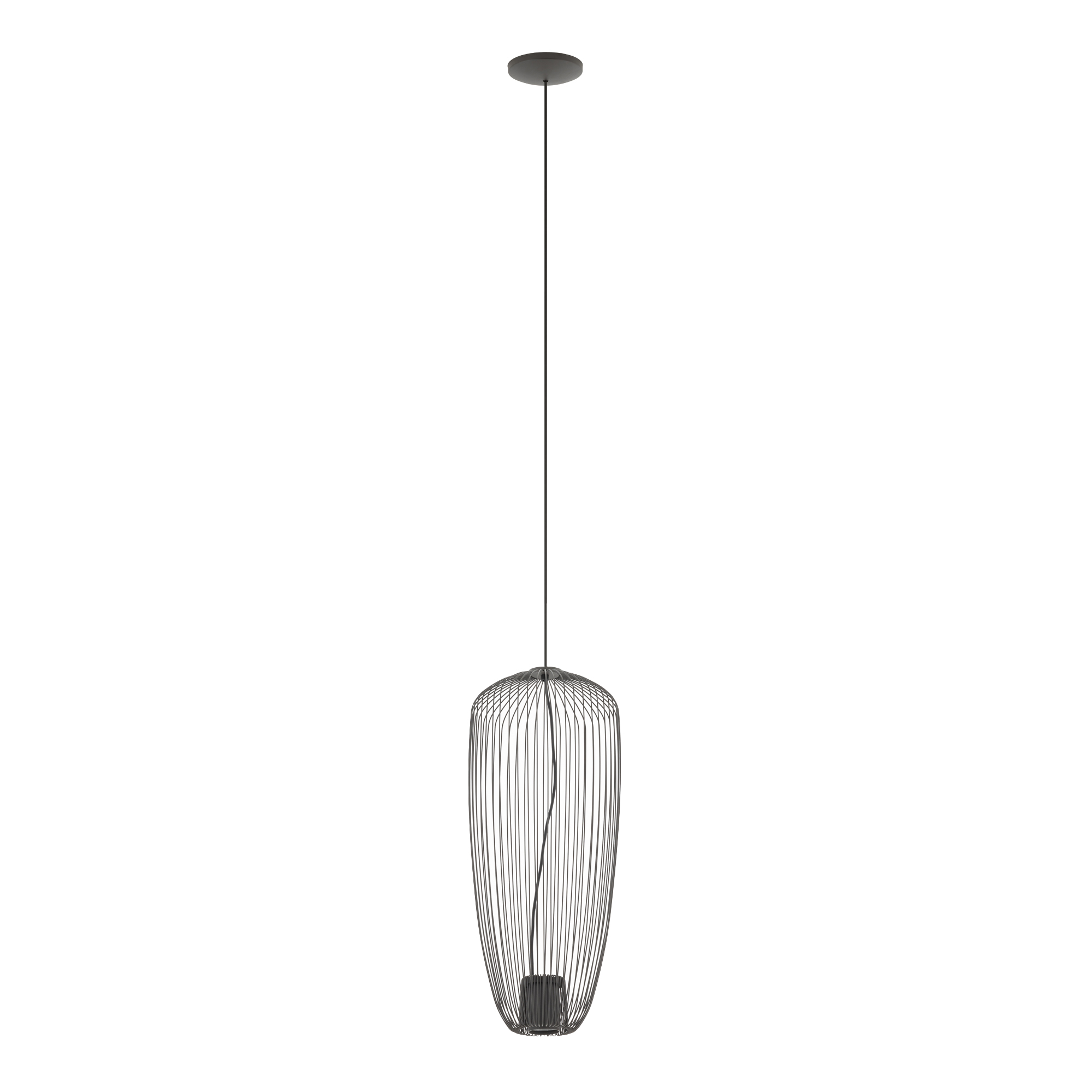 Lampa wisząca PUMPKIN S UMBRA GRAY 11243 - Nowodvorski Lighting