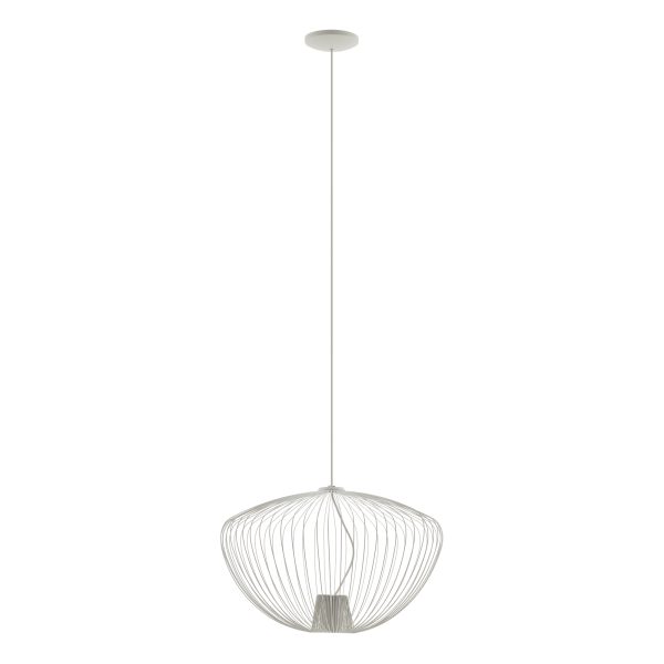 Lampa wisząca PUMPKIN M SILK GRAY 11244 - Nowodvorski Lighting