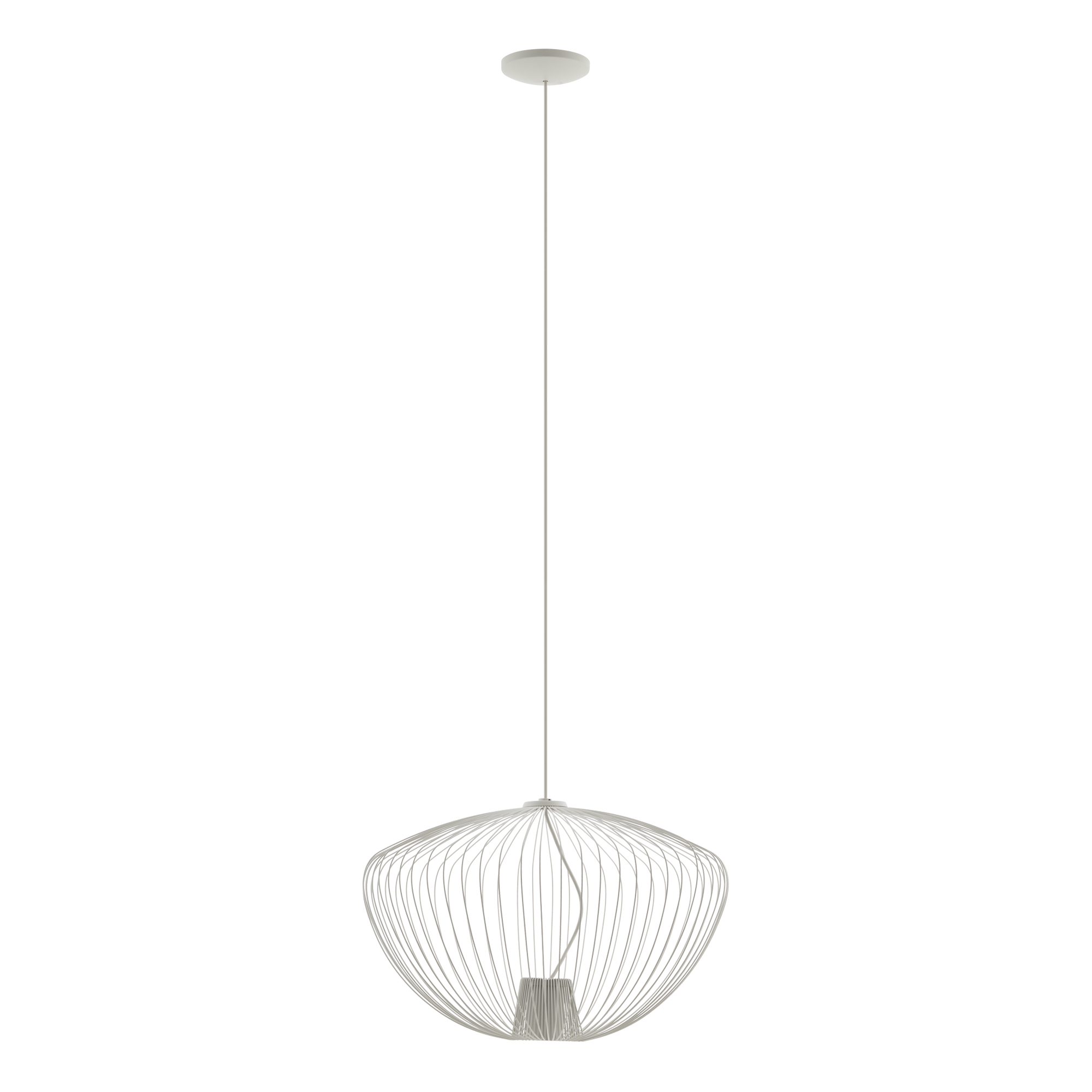 Lampa wisząca PUMPKIN M SILK GRAY 11244 - Nowodvorski Lighting