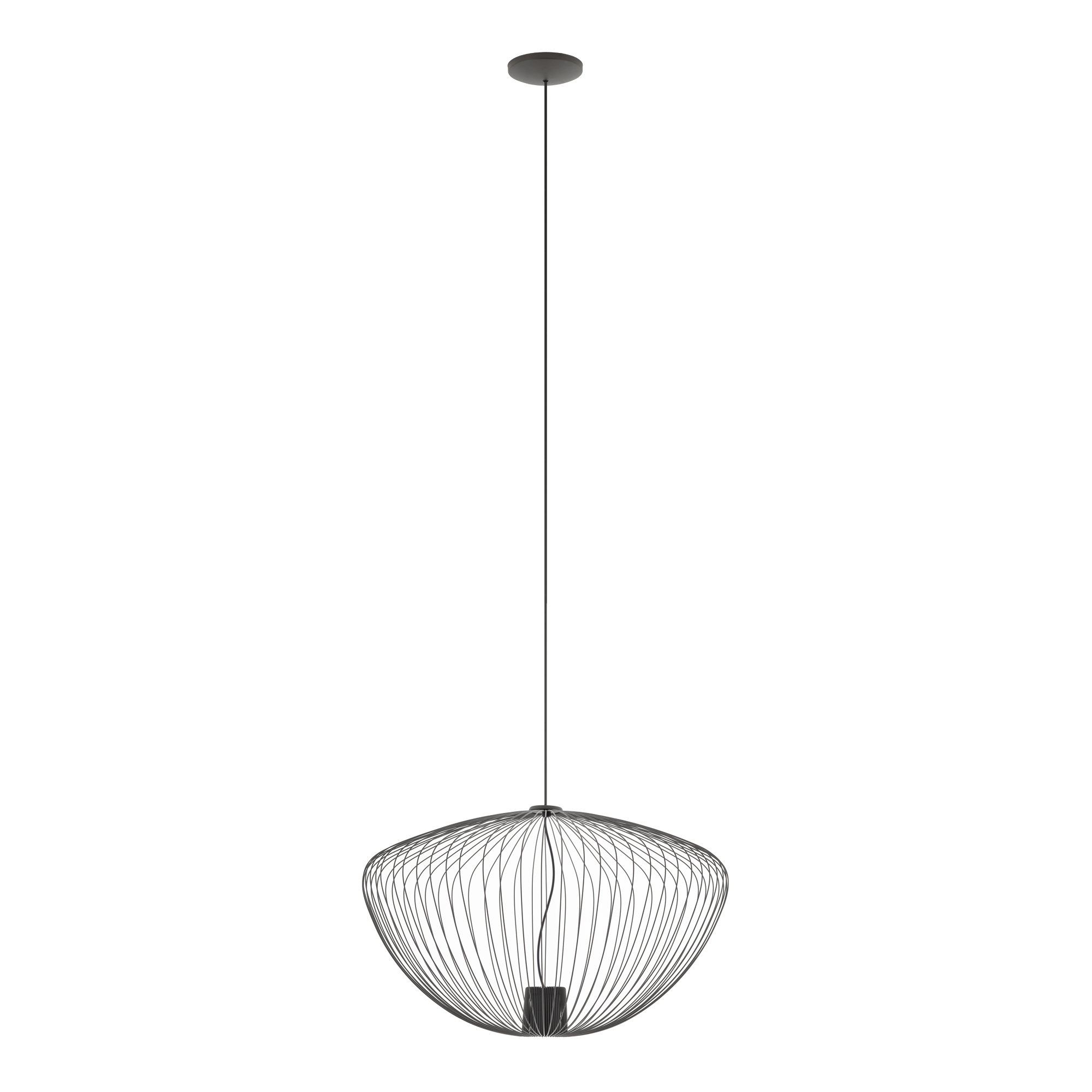 Lampa wisząca PUMPKIN M UMBRA GRAY 11245 - Nowodvorski Lighting