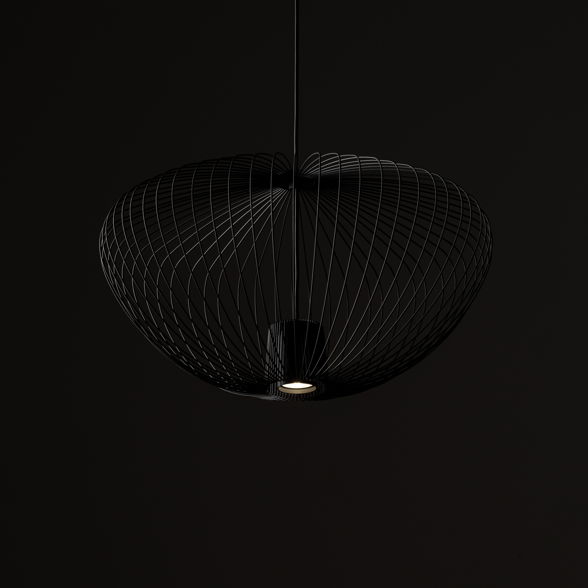 Lampa wisząca PUMPKIN M UMBRA GRAY 11245 - Nowodvorski Lighting - obrazek 2