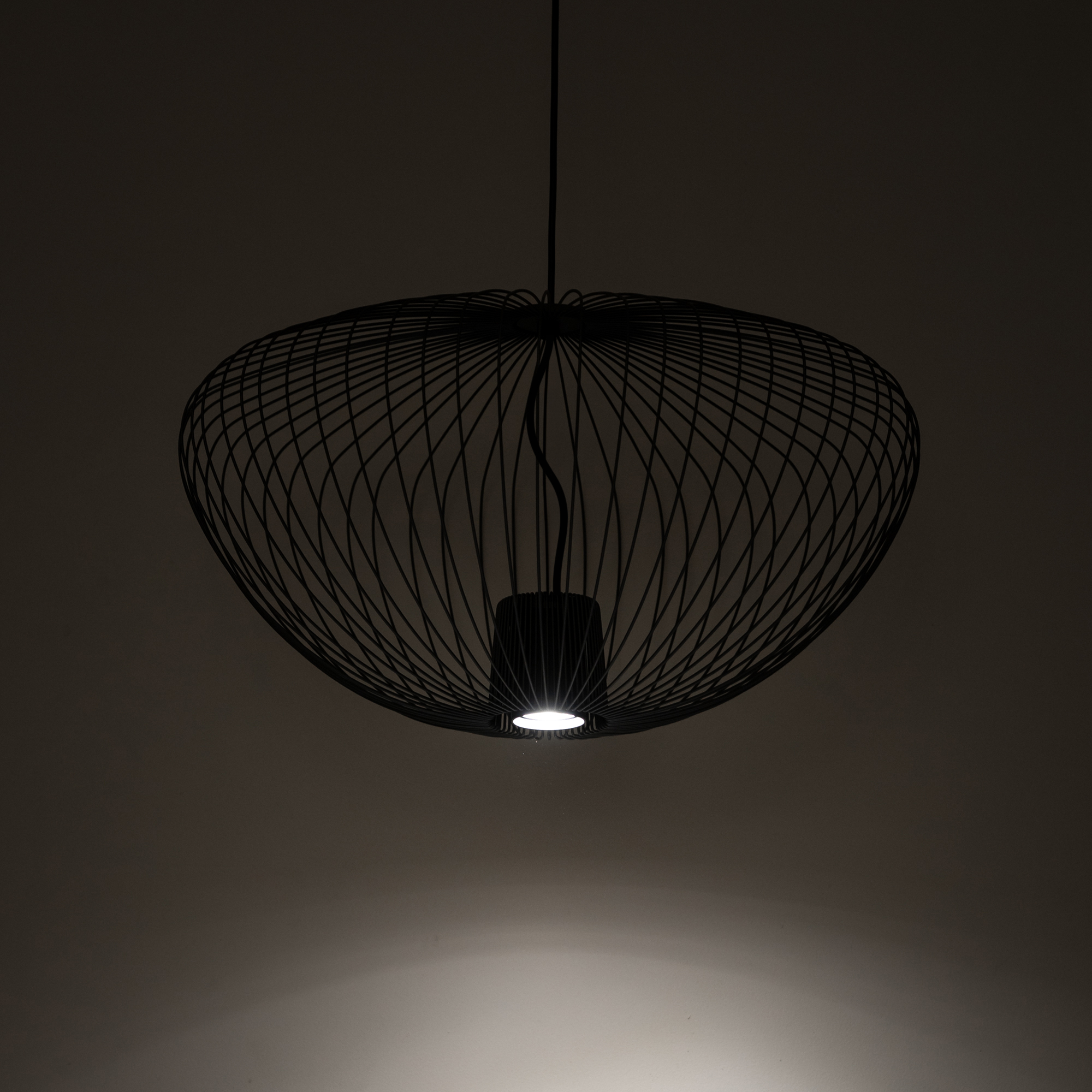 Lampa wisząca PUMPKIN M UMBRA GRAY 11245 - Nowodvorski Lighting - obrazek 3